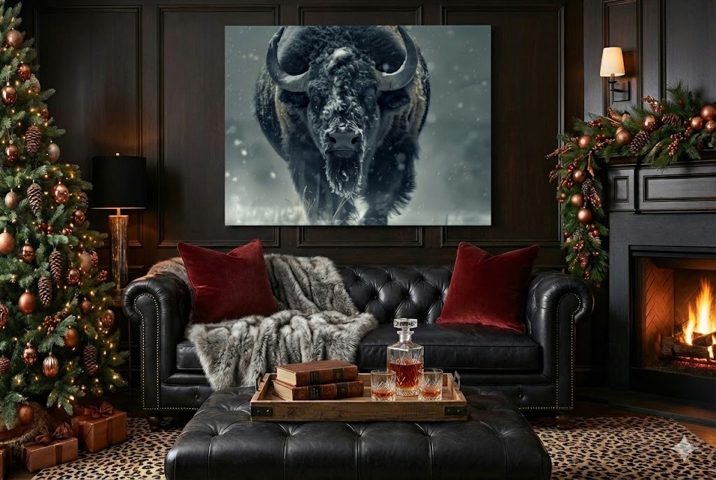 Buffalo in the great room
