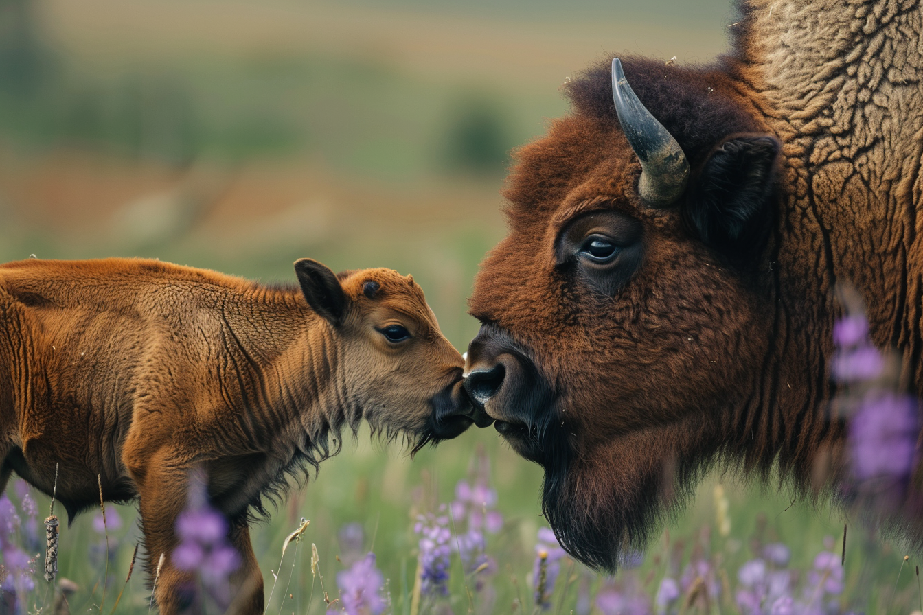 Buffalo prairie ambience