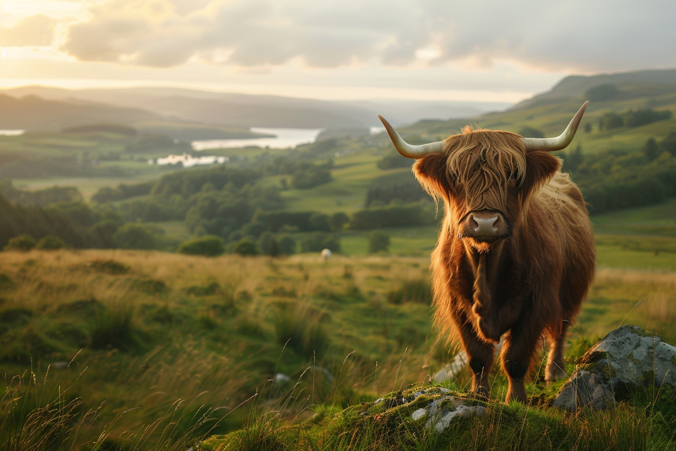 Curious Lucy Highland cow