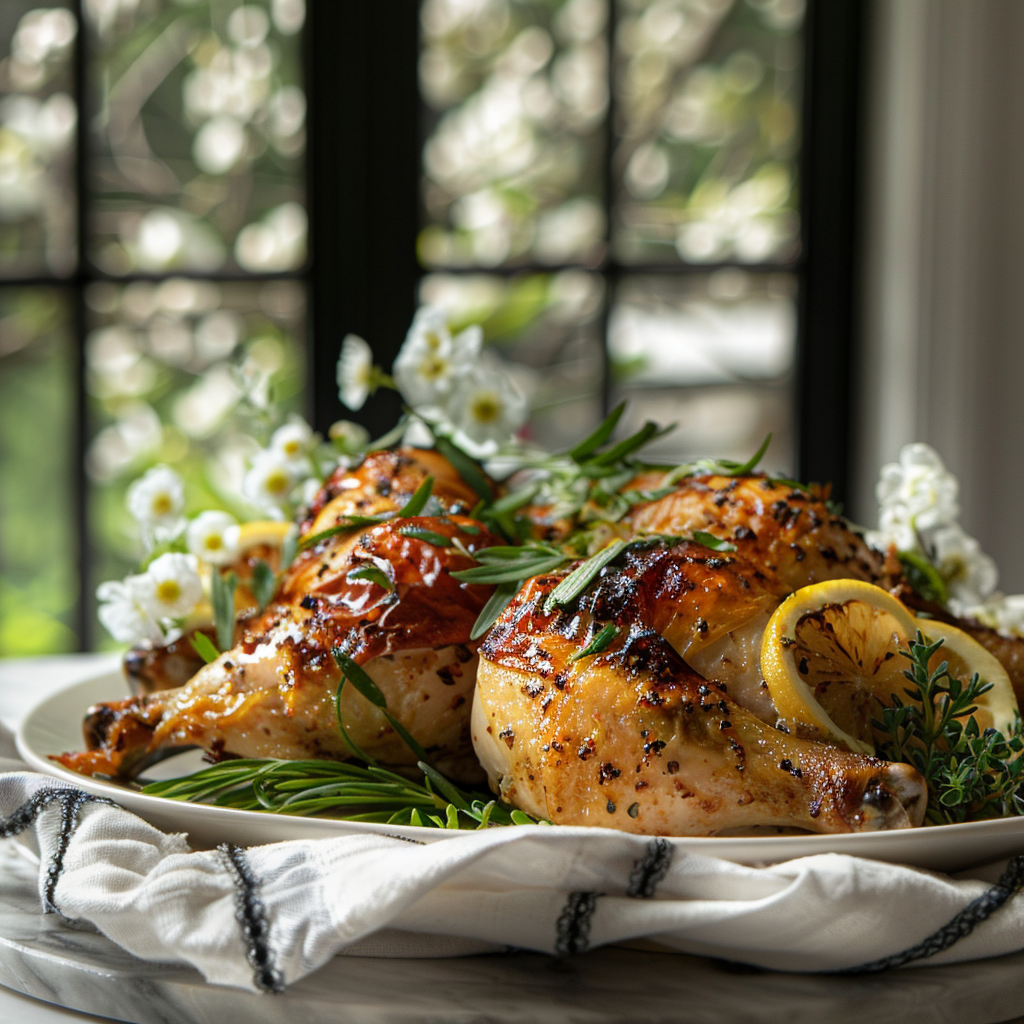 Baked Lemon Herb Chicken