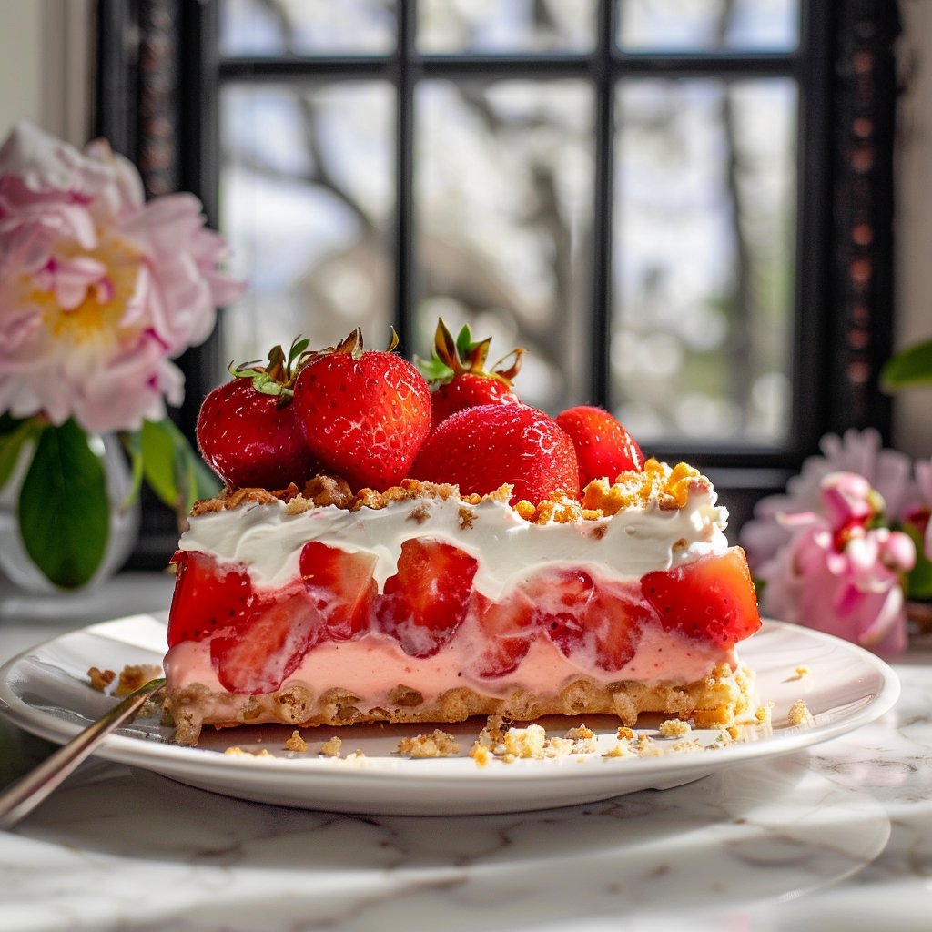 Strawberry Pretzel Salad