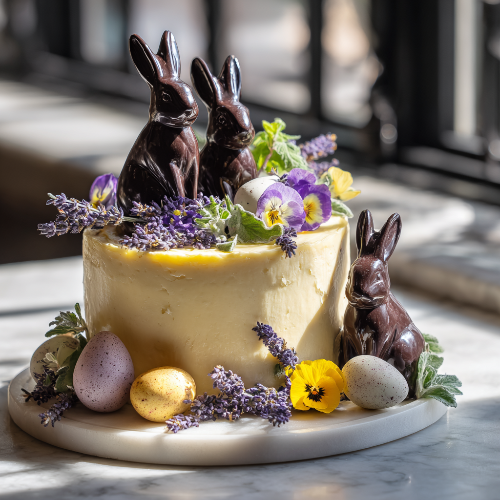 Lavender Lemon Berry Trifle