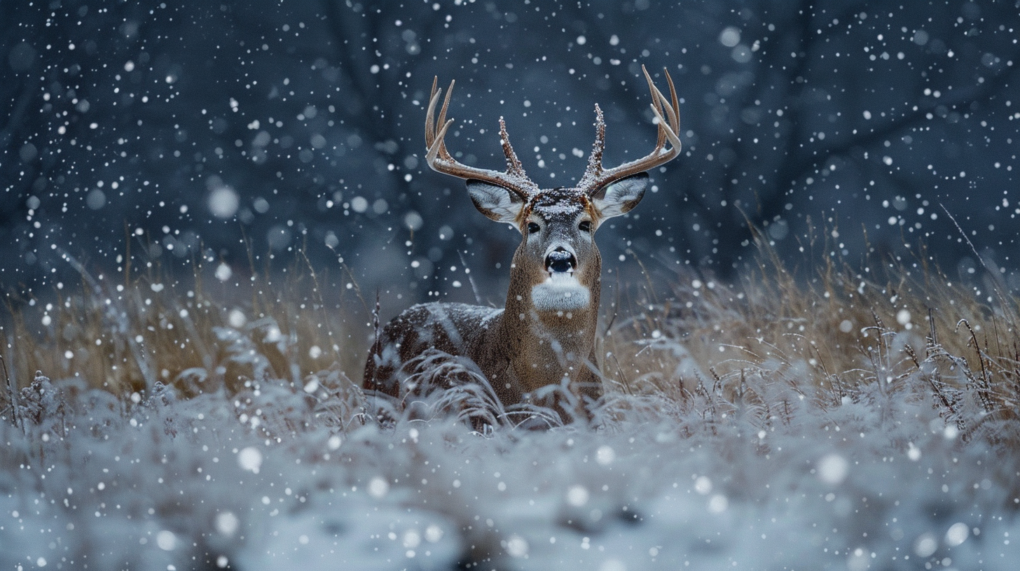 White-tailed buck